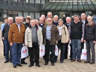 Landtags- und Logistikzentrumsbesichtigung - 