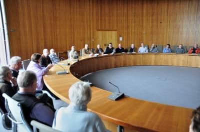 Landtags- und Logistikzentrumsbesichtigung - 