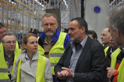 Landtags- und Logistikzentrumsbesichtigung - 