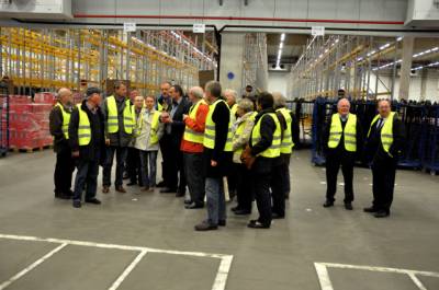 Landtags- und Logistikzentrumsbesichtigung - 