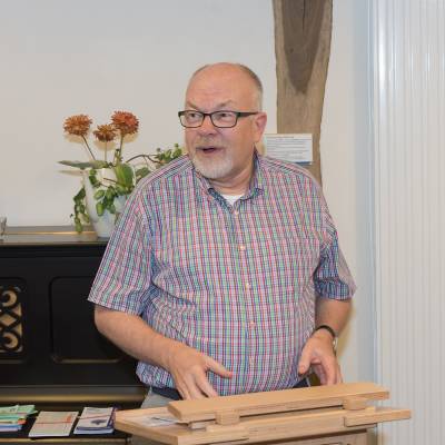 Grndungsversammlung  - Der Vorsitzende Joachim Fomm