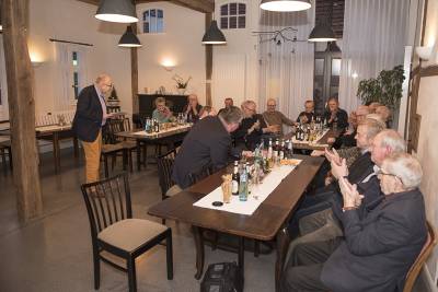 Politischer Stammtisch 23. Januar 2018 - Vorstellung des Jahresprogrammes der Senioren Union Beelen 2018 durch den 1. Vorsitzenden Joachim Fomm