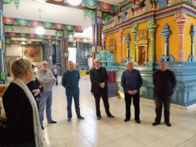 Besuch des Sri Kamadchi Ampal Tempel in Hamm - 