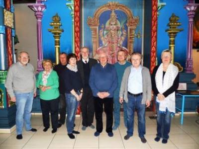Besuch des Sri Kamadchi Ampal Tempel in Hamm - 