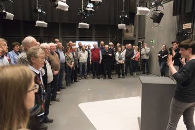 Besuch Landtag-NRW und WDR am 26.04.2018 in Dsseldorf - Wie entsteht eine Fernsehproduktion?