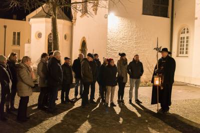 Mit dem Nachtwchter durch Warendorfs Gassen - 