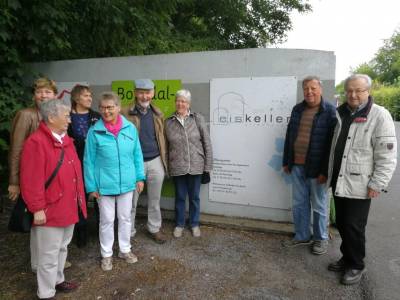 Besichtigung Eiskeller in Altenberge - 