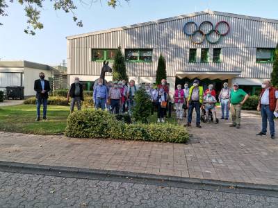 Fahrradtour nach Warendorf zum Deutschen Olympischen Komitee fr Reiterei (DOKR) - 